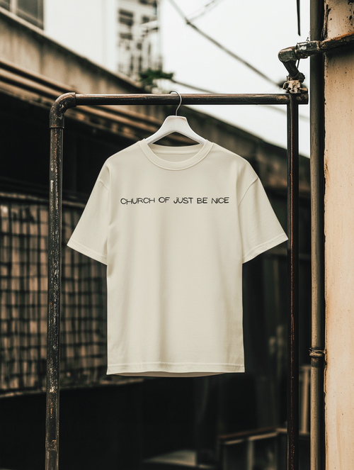 Church of just be nice T-shirt