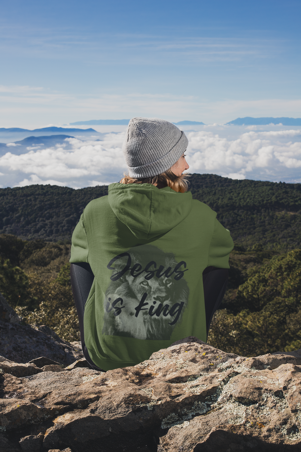 Jesus is King Hoodie