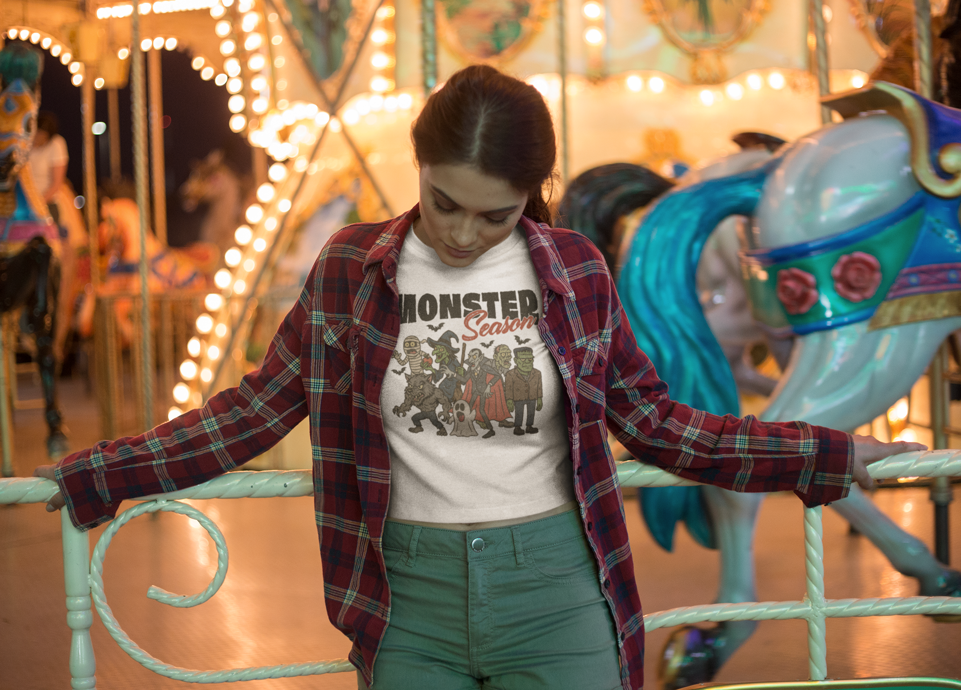 Retro Monster T shirt